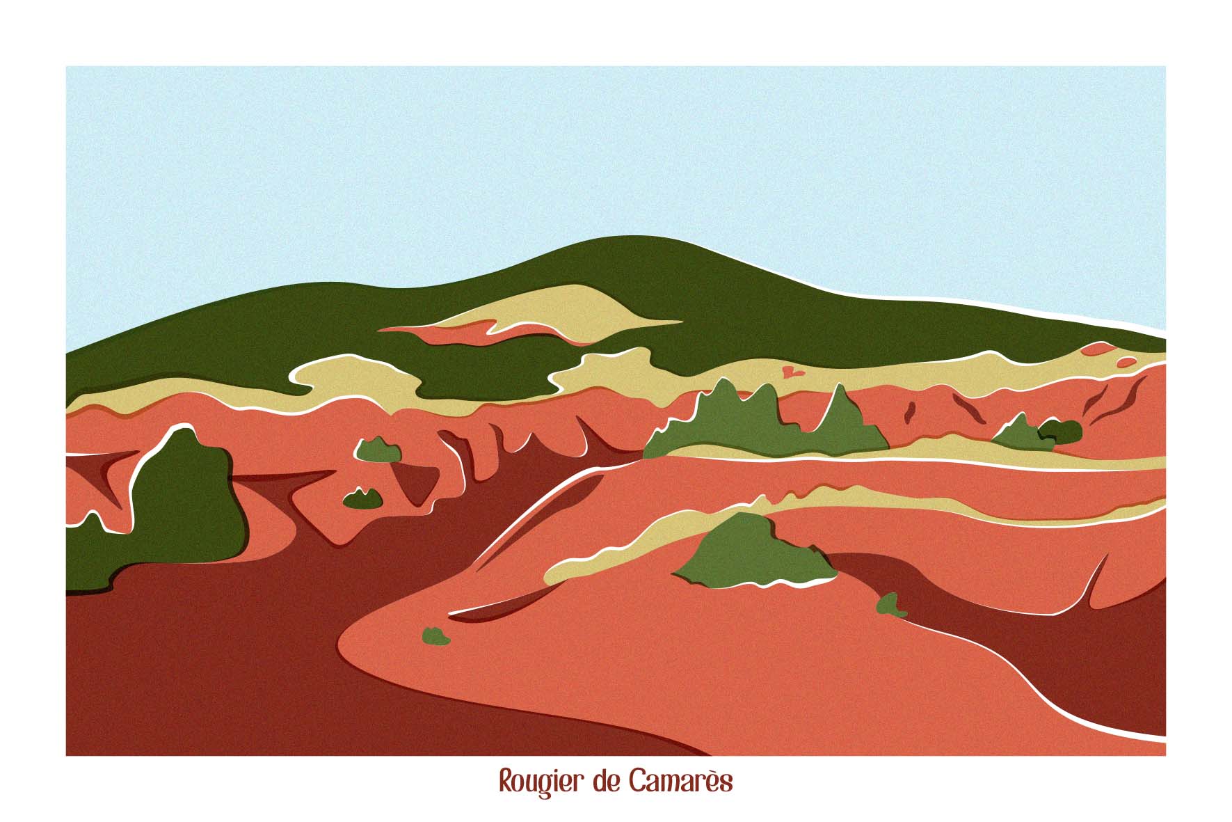 Carte postale Aveyron