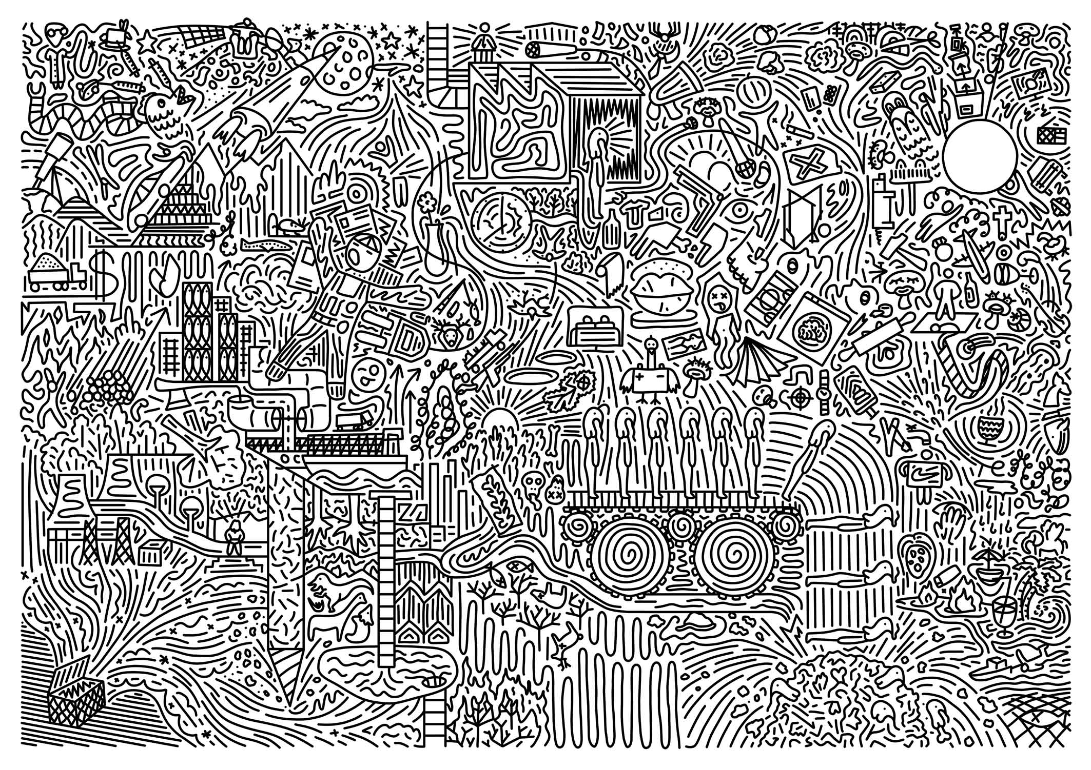 Visuel Noir sur Blanc