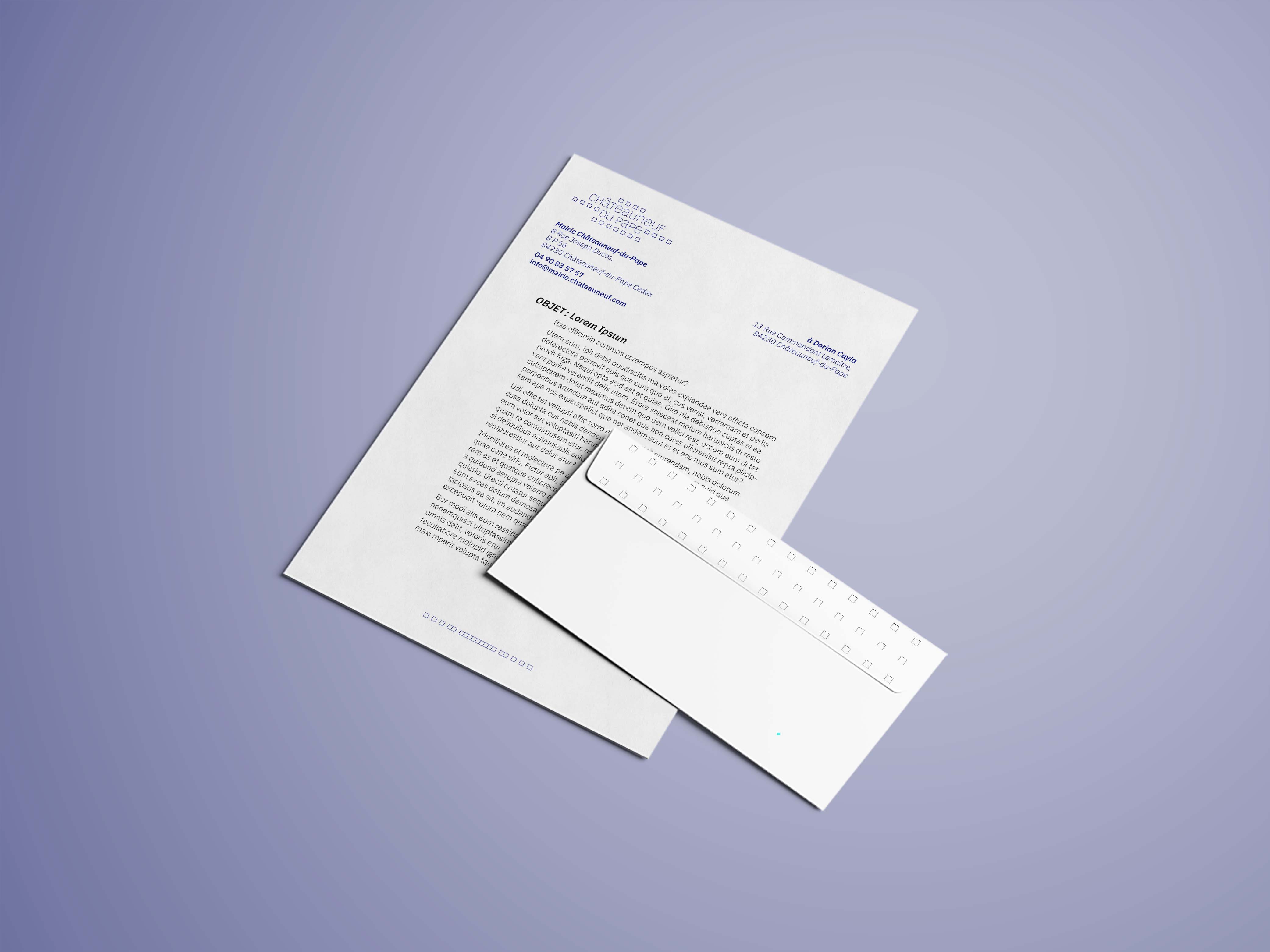 Entête de lettre