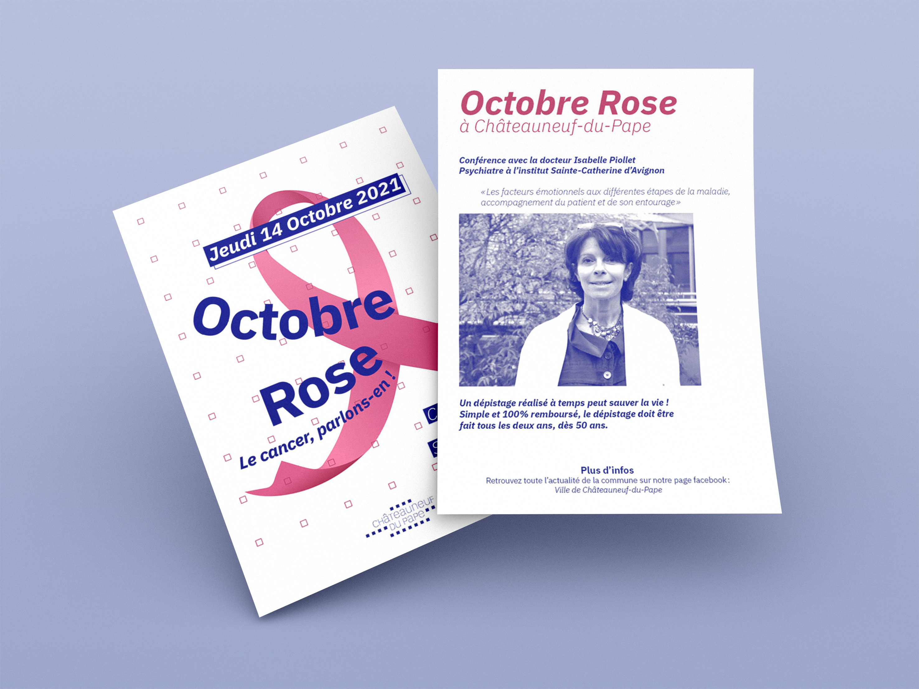 Déclinaison de l'identité en flyer