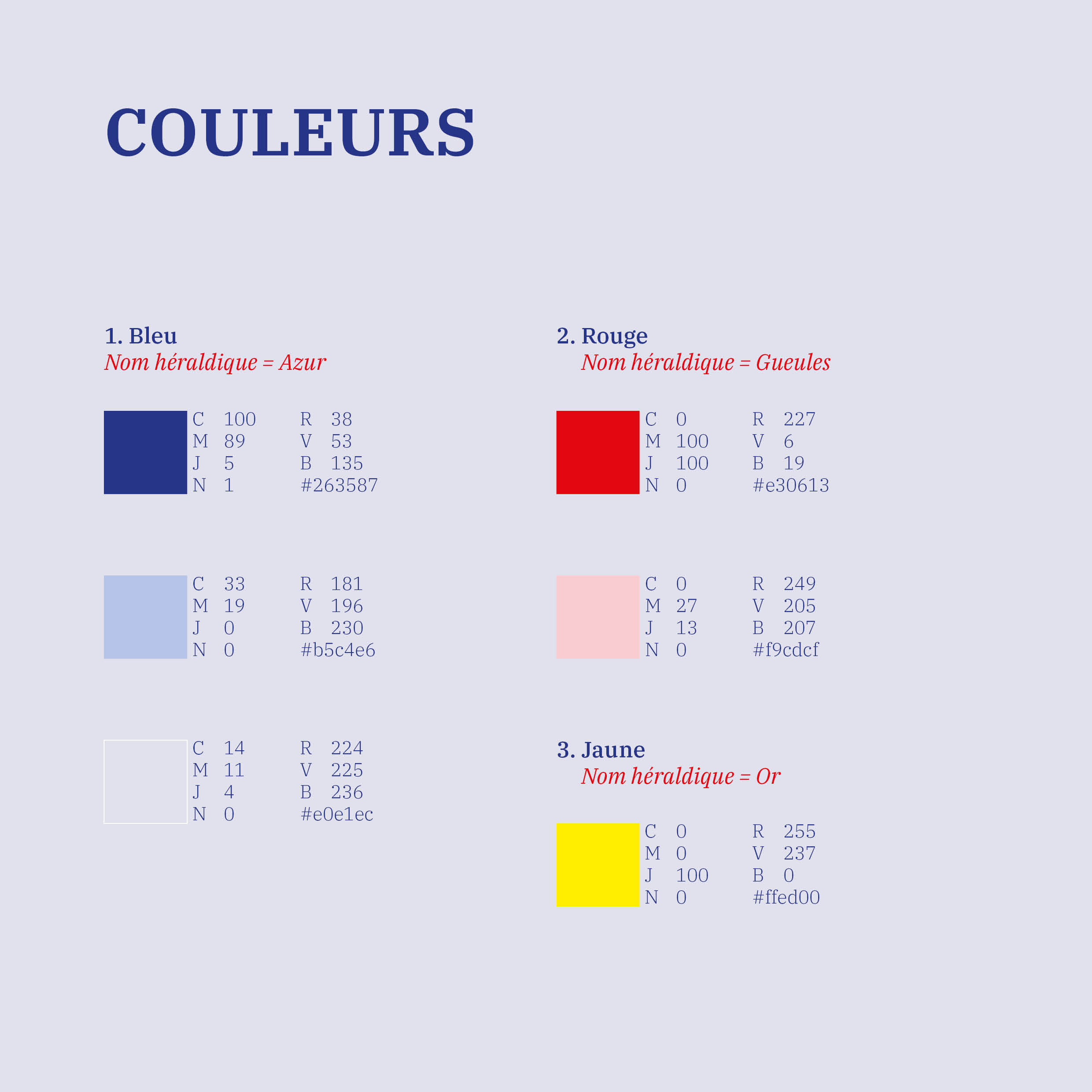 Couleurs